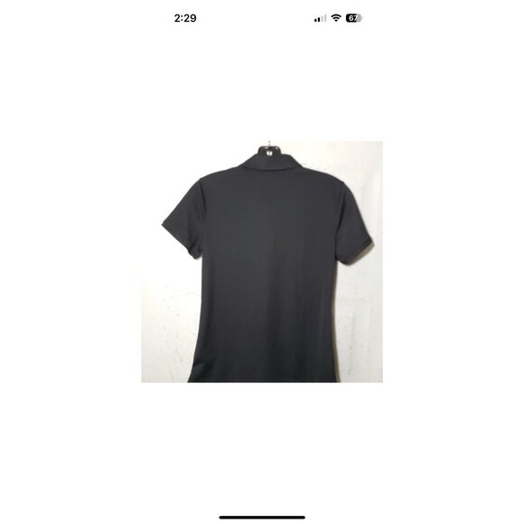 Nike Women's Golf Dri-Fit Victory Short Sleeve Polo, Black, XS - Picture 4 of 16